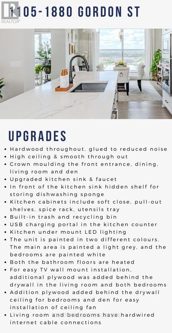 1105 - 1880 Gordon Street, Guelph, Ontario  N1L 0P5 - Photo 11 - X12599946