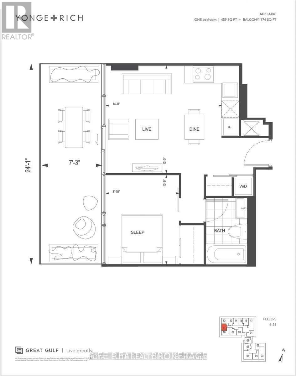 711 - 25 Richmond Street E, Toronto, Ontario  M5C 0A6 - Photo 8 - C12600042