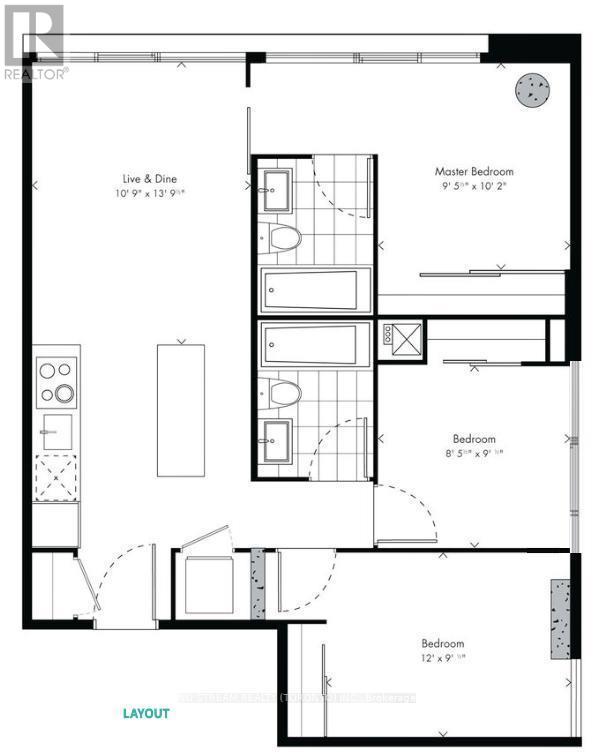 1510 - 195 Mccaul Street, Toronto, Ontario  M5T 0E5 - Photo 17 - C12600104