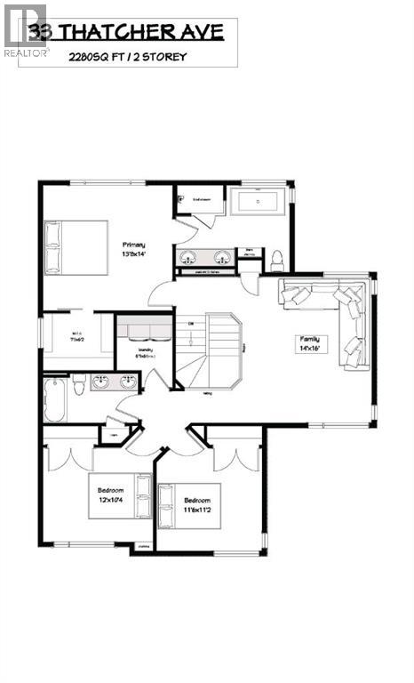 33 Thatcher Avenue, Red Deer, Alberta  T4P 0Y5 - Photo 4 - A2273351