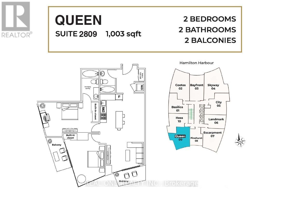 2409 - 20 George Street, Hamilton, Ontario  L8P 0C4 - Photo 2 - X12600954