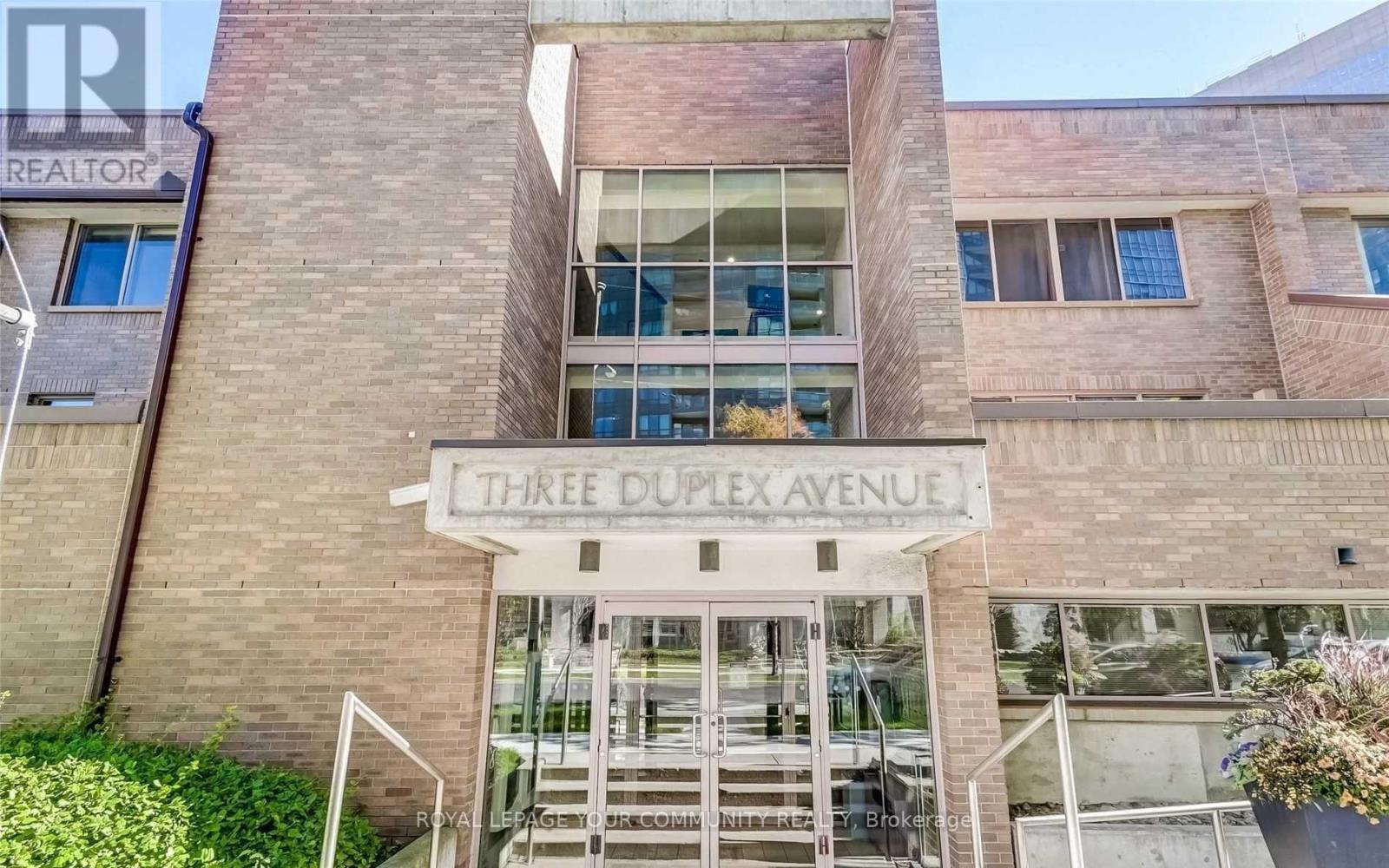 105 - 3 DUPLEX AVENUE, Toronto, Ontario