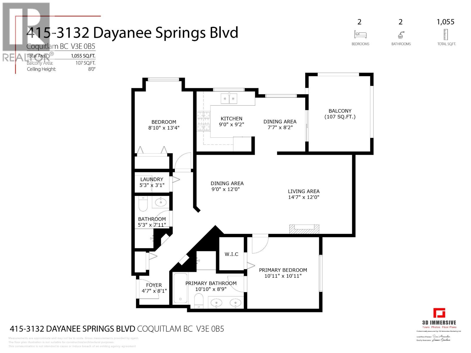415 3050 Dayanee Springs Boulevard, Coquitlam, British Columbia  V3E 0A2 - Photo 36 - R3072192
