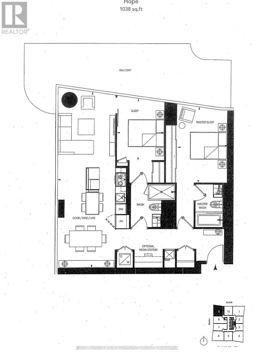 5409 - 1 Bloor Street E, Toronto, Ontario  M4W 0A8 - Photo 18 - C12579884