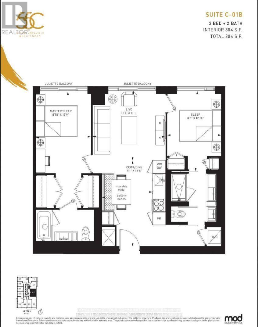 4501 - 55 Charles Street E, Toronto, Ontario  M4Y 0J1 - Photo 2 - C12600434