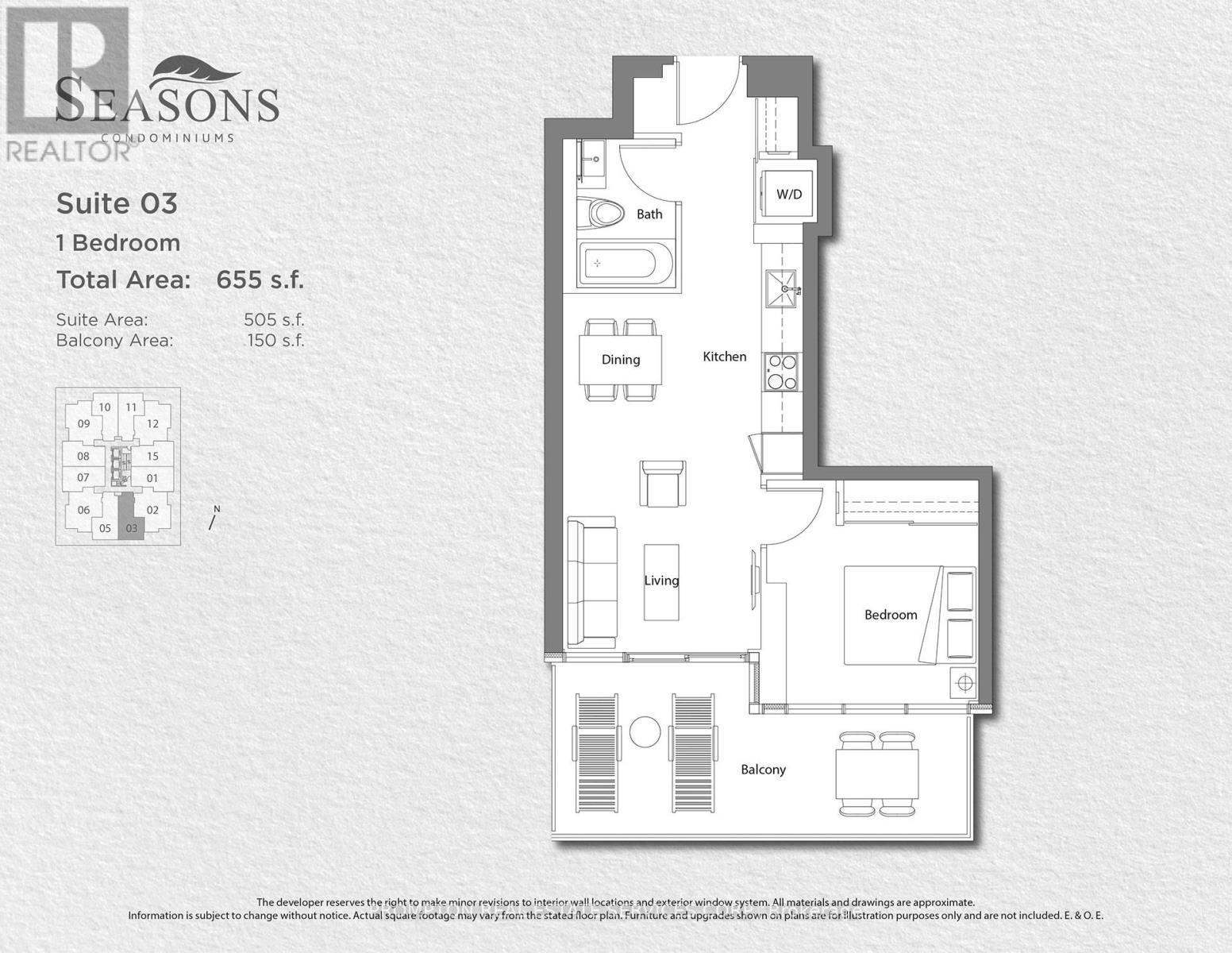 1803 - 95 Mcmahon Drive, Toronto, Ontario  M2K 0H2 - Photo 13 - C12603372