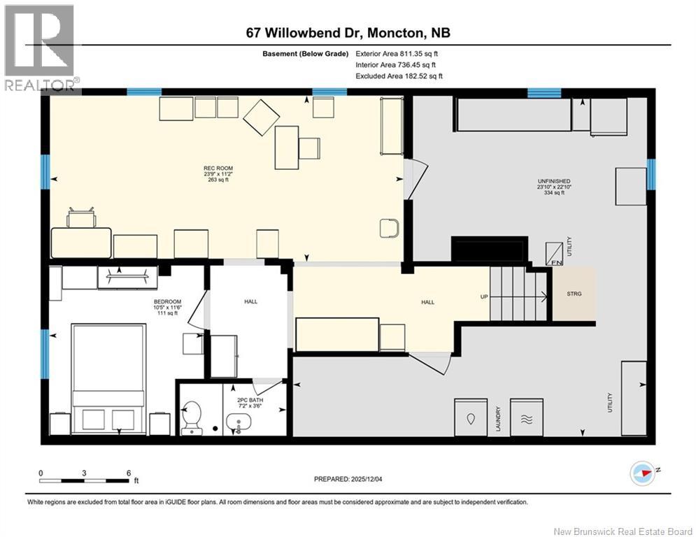 67 Willowbend Drive, Moncton, New Brunswick  E1A 2L9 - Photo 45 - NB130942