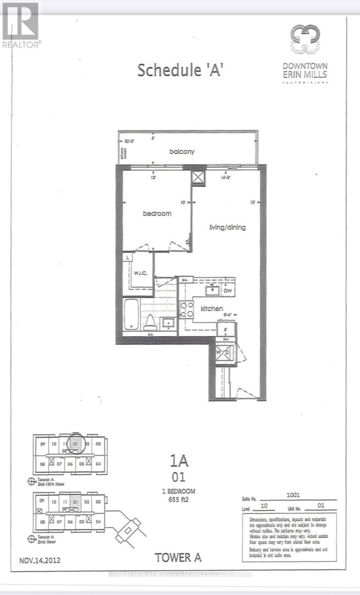 1001 - 4633 Glen Erin Drive, Mississauga, Ontario  L5M 0Y6 - Photo 19 - W12603866