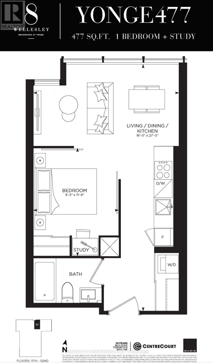 4007 - 8 Wellesley Street W, Toronto, Ontario  M4Y 0J5 - Photo 31 - C12565602