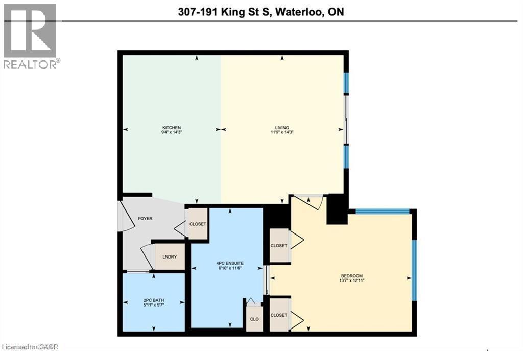 191 King Street S Unit# 307, Waterloo, Ontario  N2G 2N7 - Photo 11 - 40784744