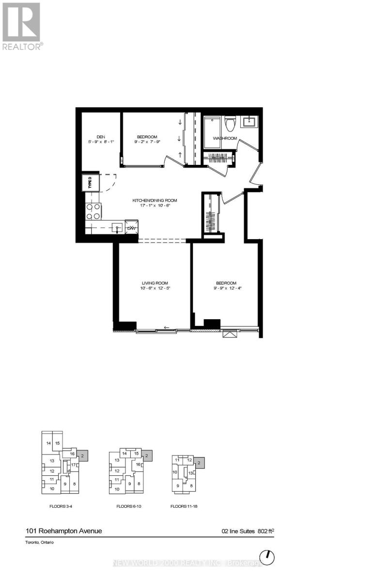 602 - 101 Roehampton Avenue, Toronto, Ontario  M4P 2W2 - Photo 12 - C12604766