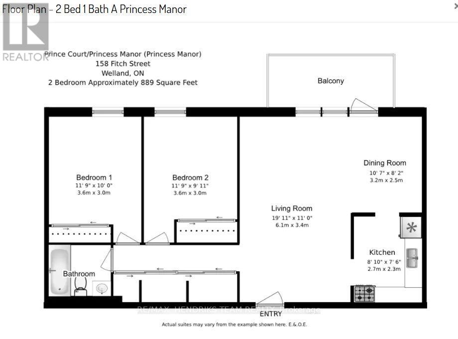 506 - 158 Fitch Street, Welland, Ontario  L3C 4V6 - Photo 13 - X12581624