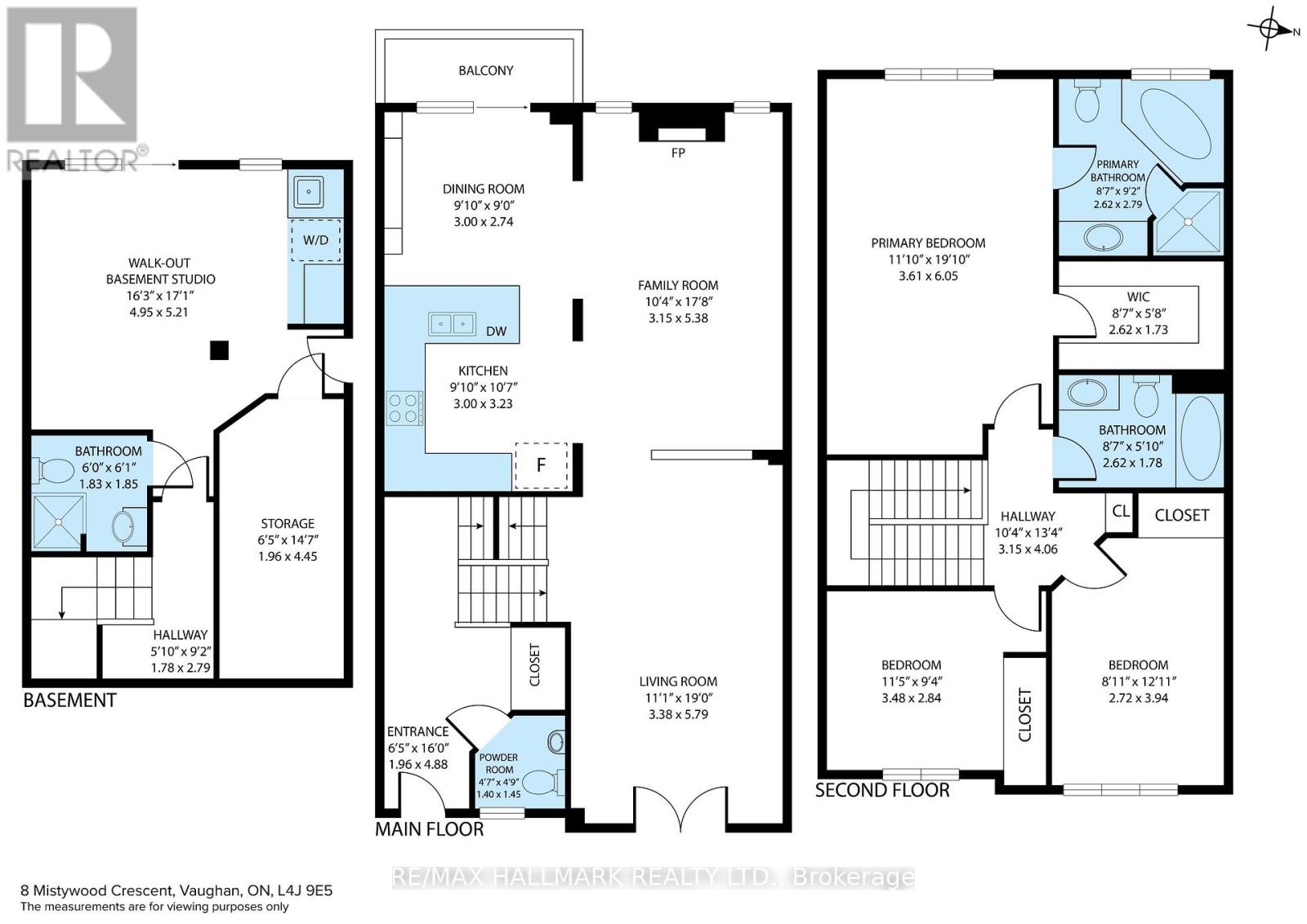 8 Mistywood Crescent, Vaughan, Ontario  L4J 9E5 - Photo 50 - N12604166