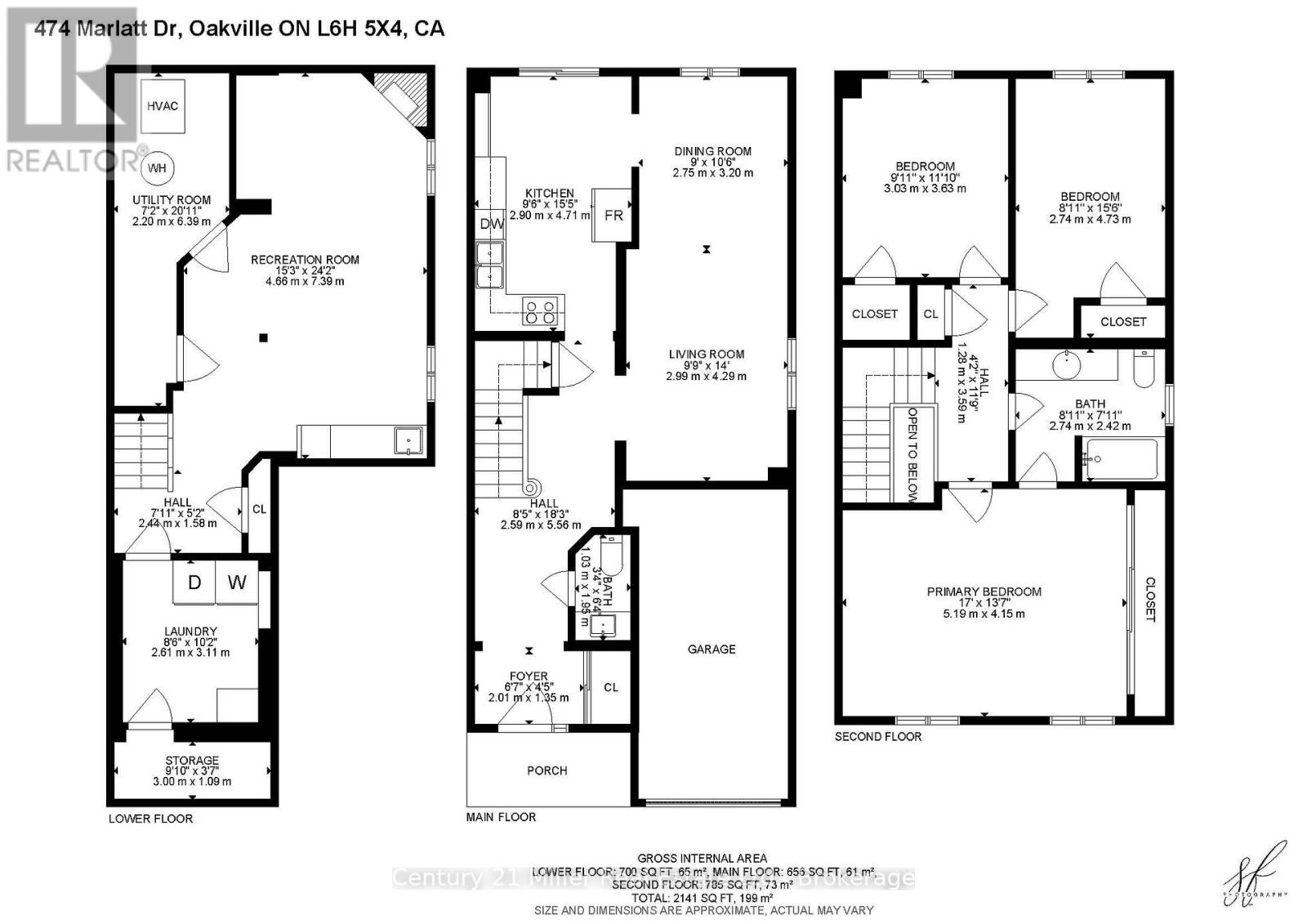 474 Marlatt Drive, Oakville, Ontario  L6H 5X4 - Photo 32 - W12605302