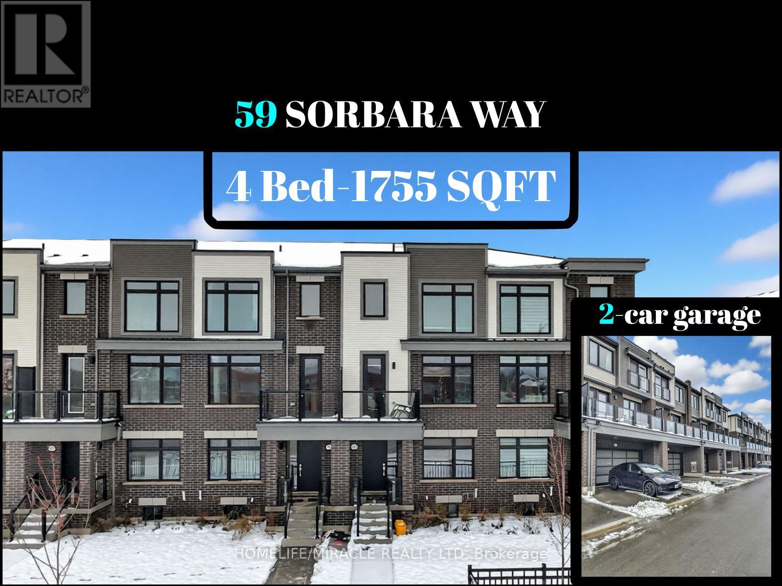 59 Sorbara Way, Whitby, Ontario L1M 0M4 - Photo 1 - E12595304