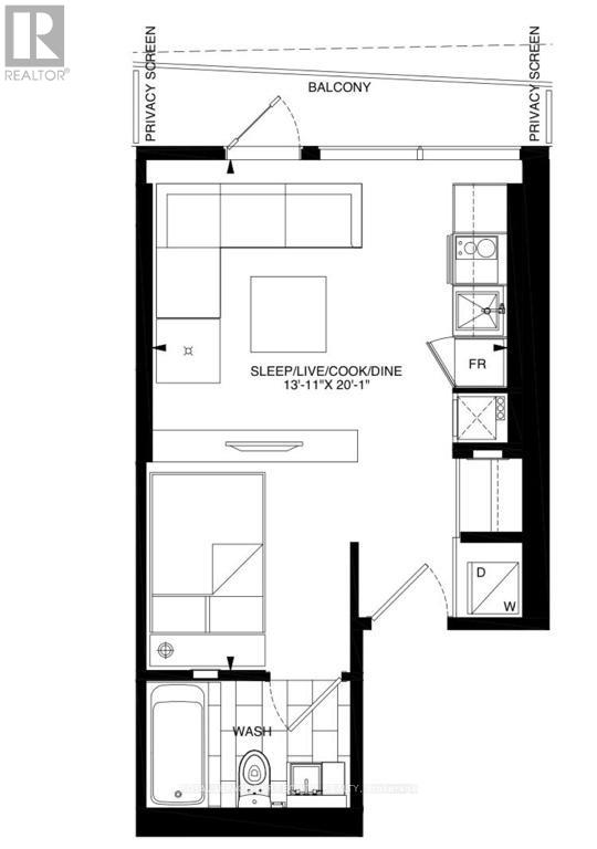 6008 - 197 Yonge Street, Toronto, Ontario  M5B 0C1 - Photo 17 - C12606044