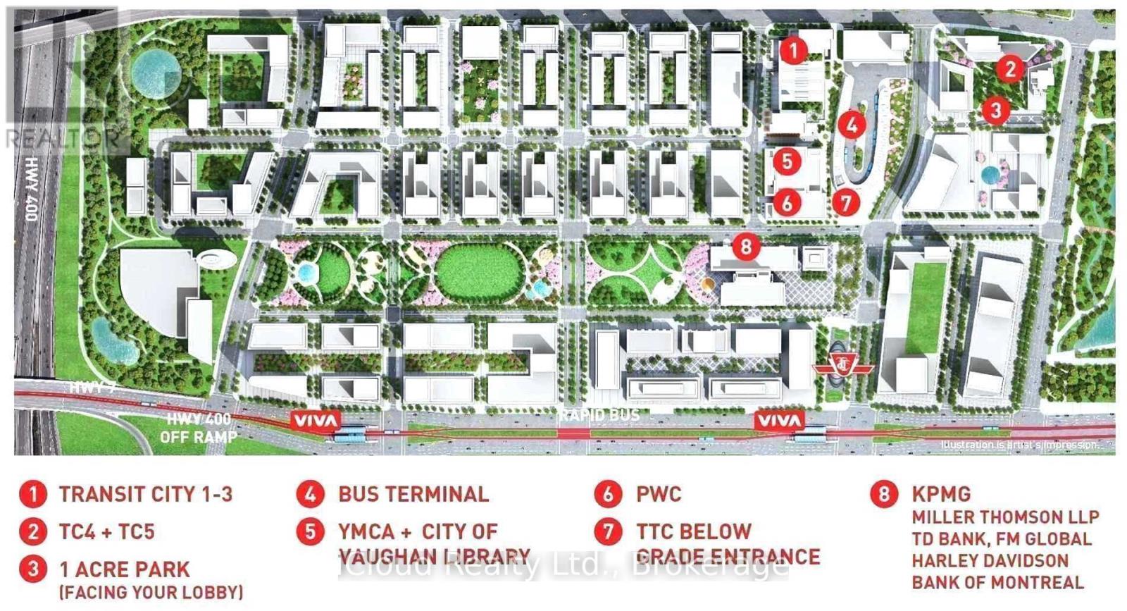 5502 - 950 Portage Parkway, Vaughan, Ontario  L4K 0J7 - Photo 33 - N12606194