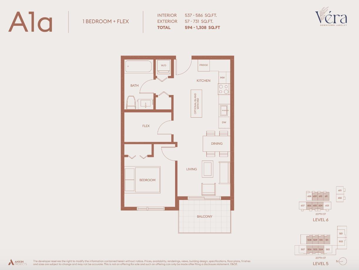 511 5398 207 Street, Langley, British Columbia  V3A 2G1 - Photo 11 - R3072522