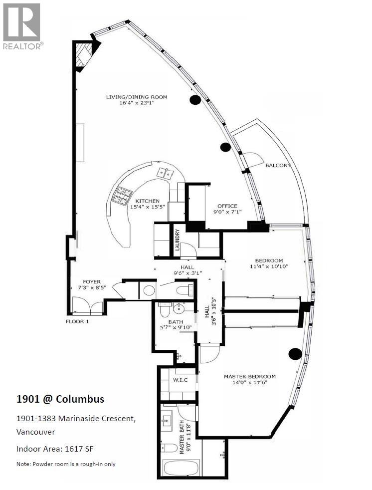 1901 1383 Marinaside Crescent, Vancouver, British Columbia  V6Z 2W9 - Photo 18 - R3072586