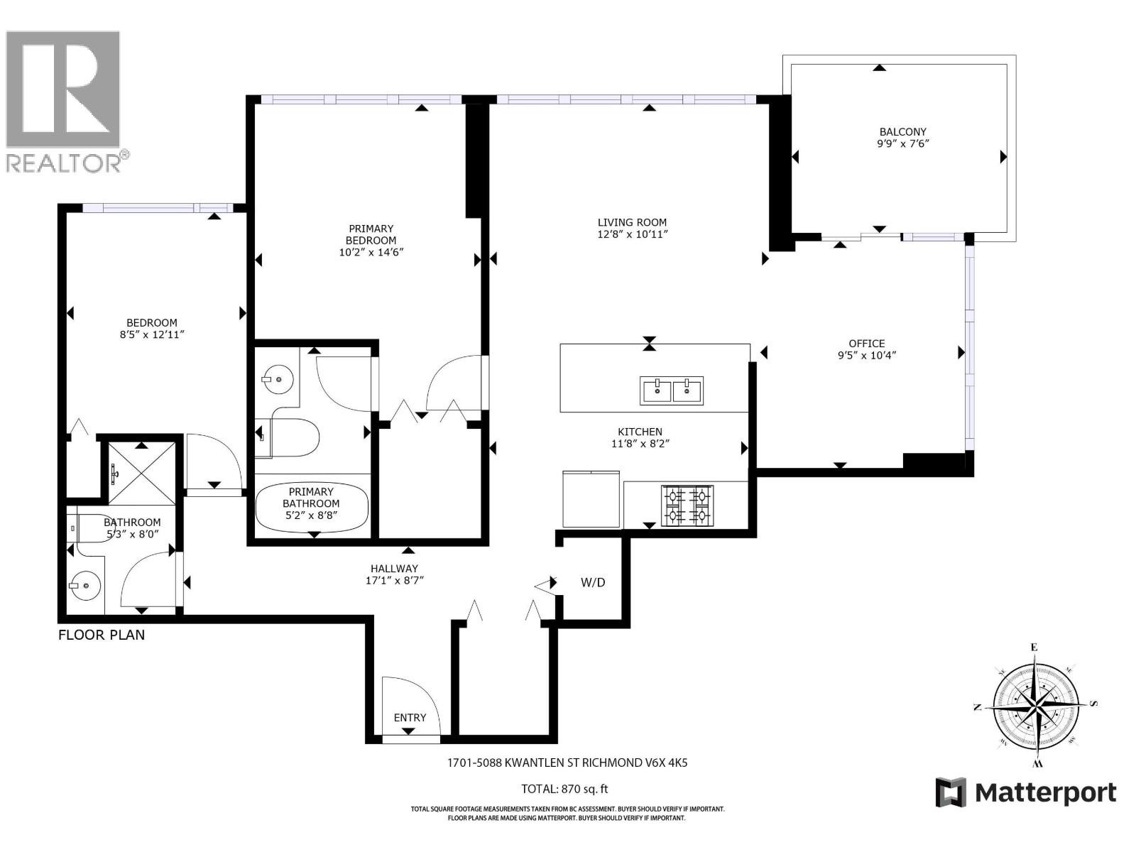 1701 5088 Kwantlen Street, Richmond, British Columbia V6X 4K5 - Photo 25 - R2979495