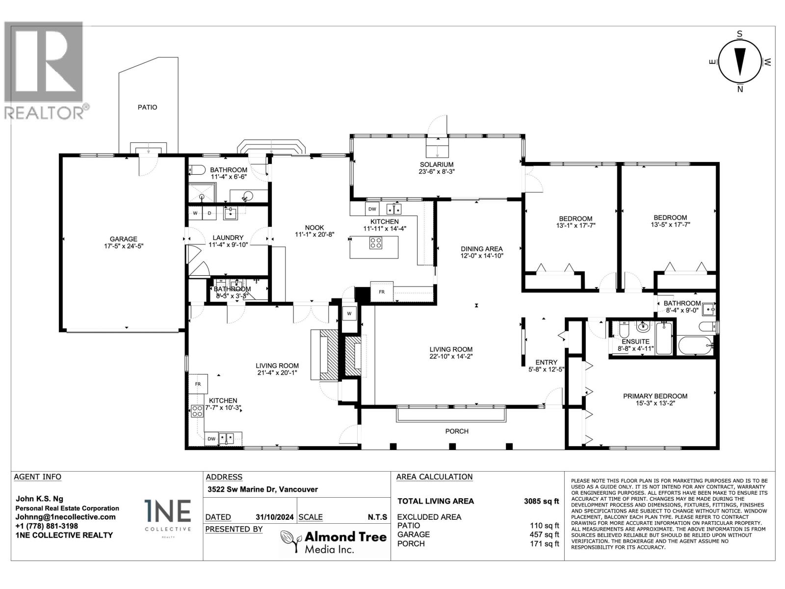 3522 Sw Marine Drive, Vancouver, British Columbia  V6N 3Z2 - Photo 3 - R3055913