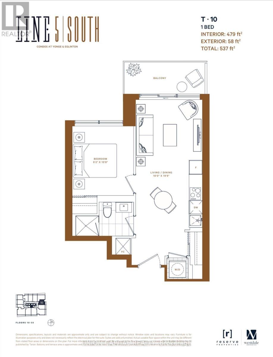 1310 - 127 BROADWAY AVENUE, Toronto, Ontario