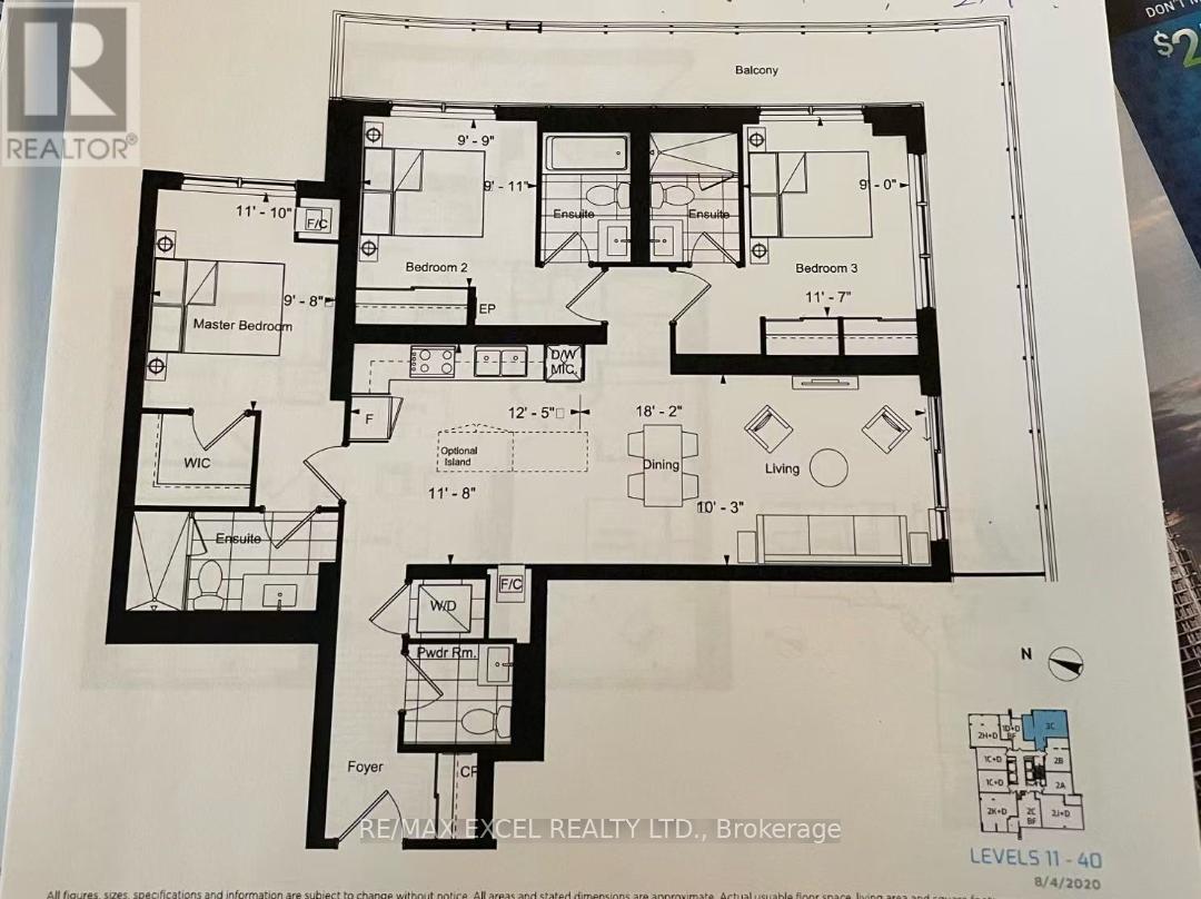 2701 - 8 Water Walk Drive, Markham, Ontario  L3R 6L4 - Photo 21 - N12606892