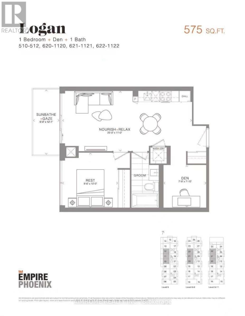 1120 - 251 Manitoba Street, Toronto, Ontario  M8Y 4G9 - Photo 2 - W12607036