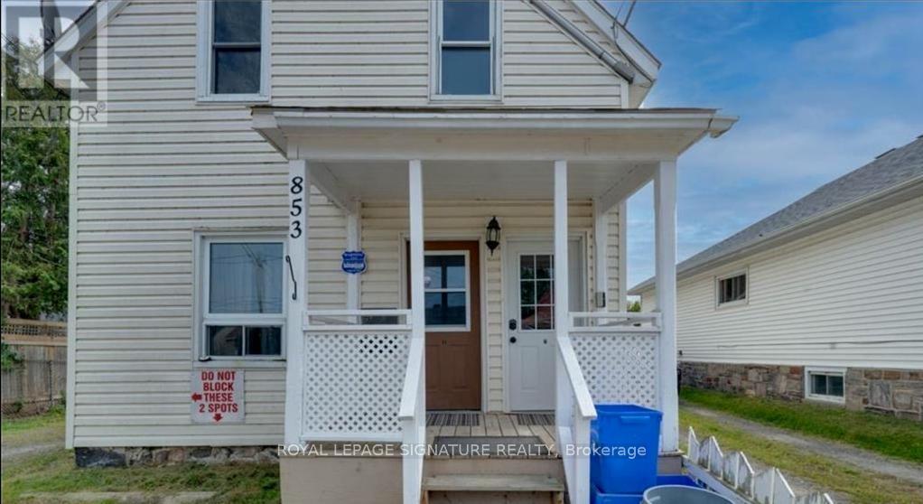 2 - 853 FRASER STREET, North Bay, Ontario