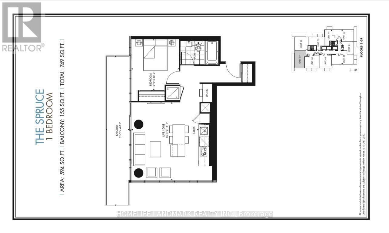 2207 - 75 St Nicholas Street, Toronto, Ontario  M4Y 0A5 - Photo 16 - C12607526