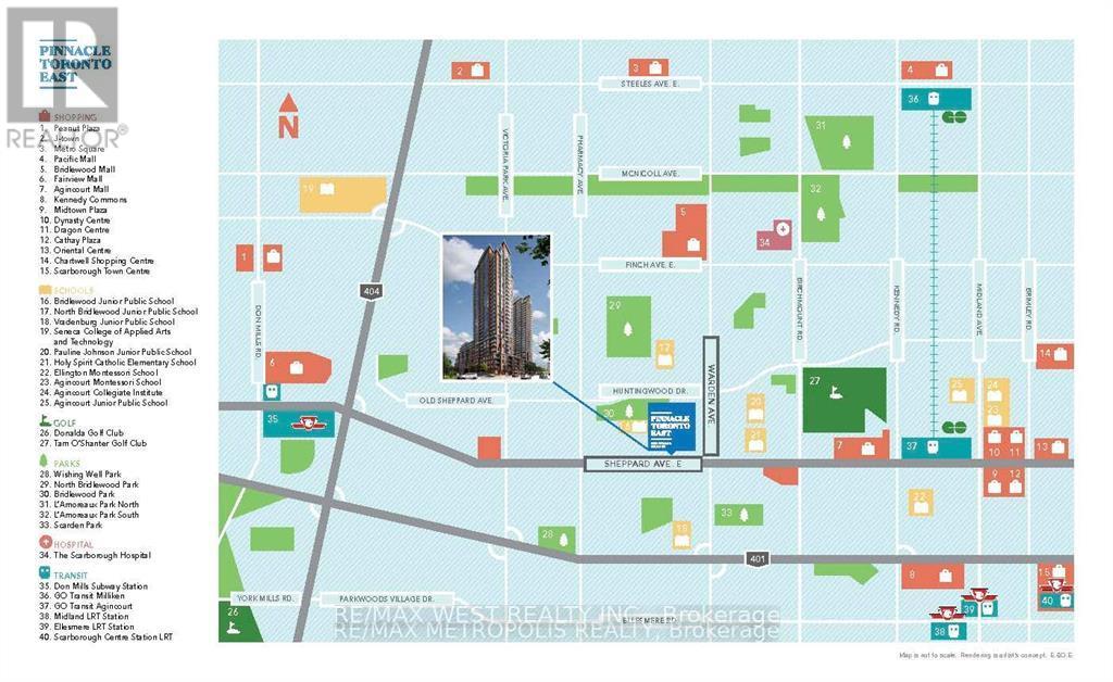 708 - 3260 Sheppard Avenue, Toronto, Ontario  M1T 0B5 - Photo 38 - E12518676