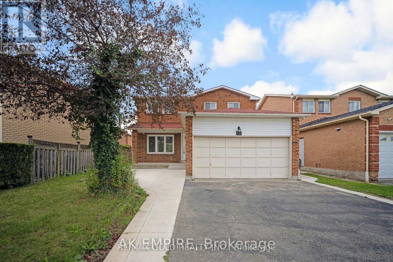 92 WHITEHAVEN DRIVE, Brampton, Ontario