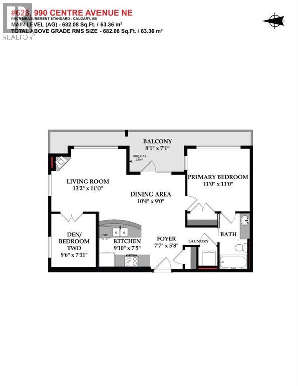 628, 990 Centre Avenue Ne, Calgary, Alberta  T2E 2M9 - Photo 34 - A2263144