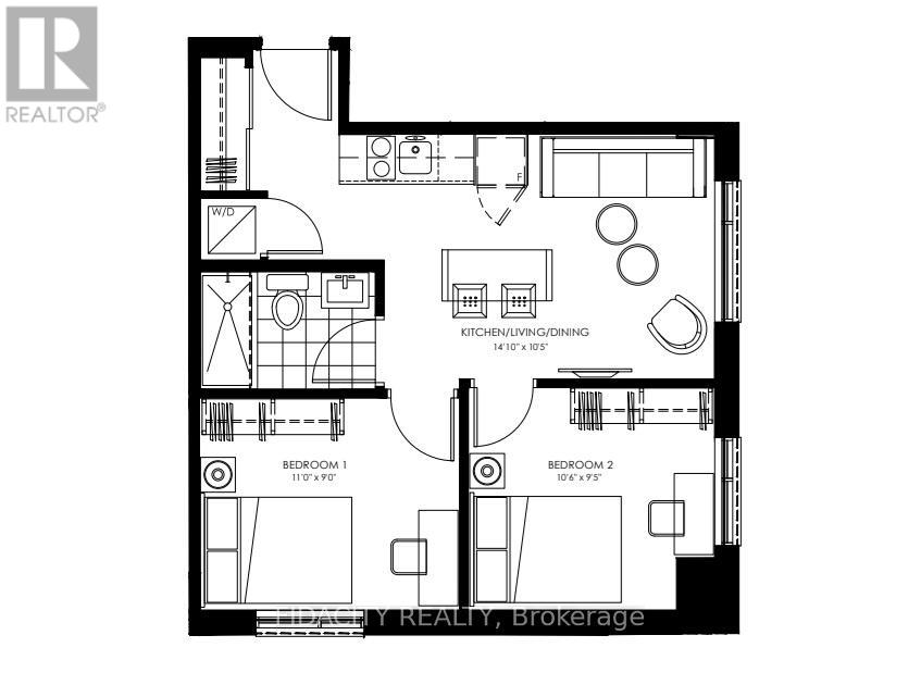 1119 - 105 Champagne Avenue S, Ottawa, Ontario K1S 4P3 - Photo 2 - X12608234