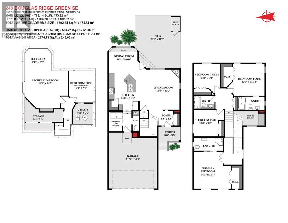 248 Douglas Ridge Green Se, Calgary, Alberta T2Z 2T4 - Photo 33 - A2265204
