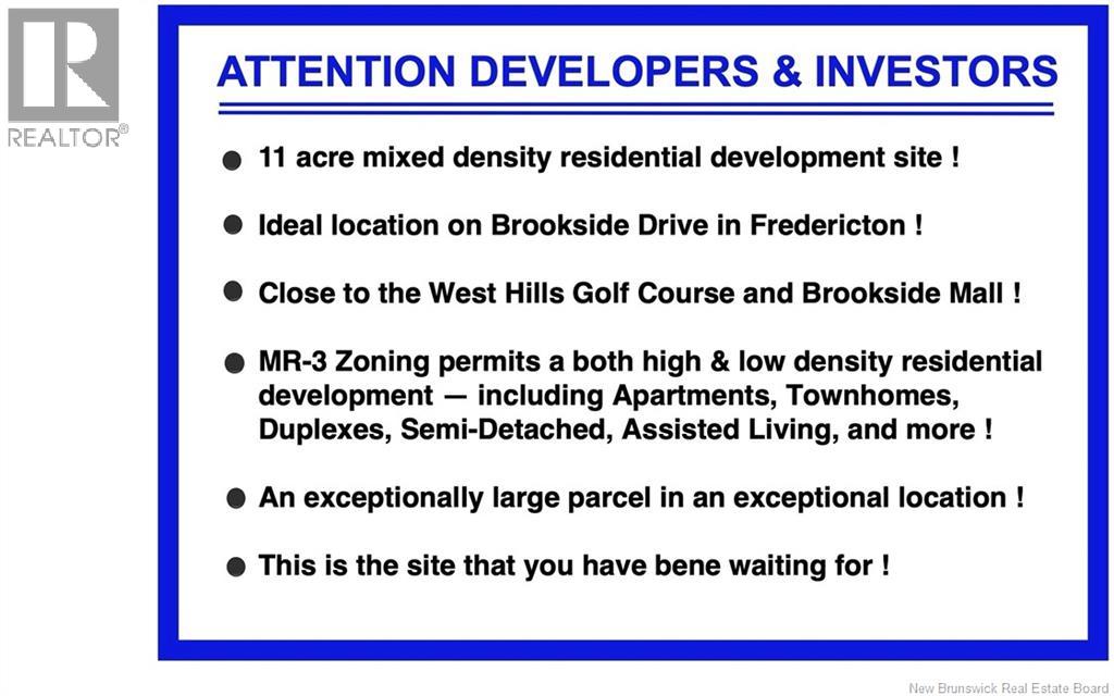 893-935 Brookside Drive, Fredericton