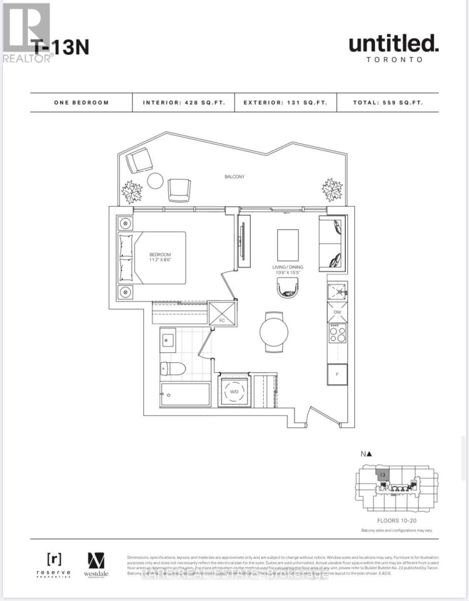 1813N - 120 BROADWAY AVENUE, Toronto, Ontario