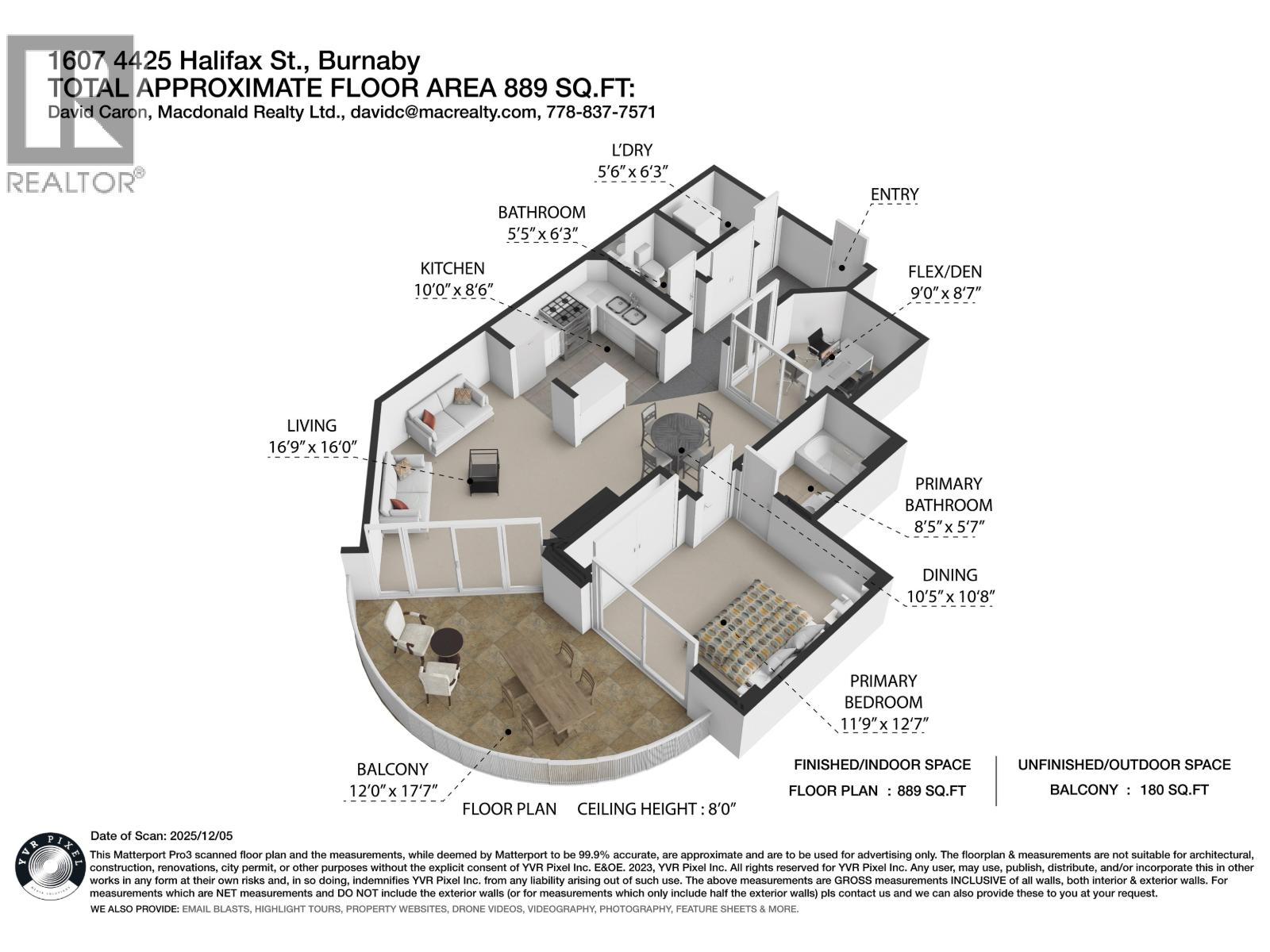 1607 4425 Halifax Street, Burnaby, British Columbia  V5C 6P2 - Photo 33 - R3072817