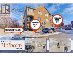 12 HOLBORN Drive Unit# E33, Kitchener, Ontario
