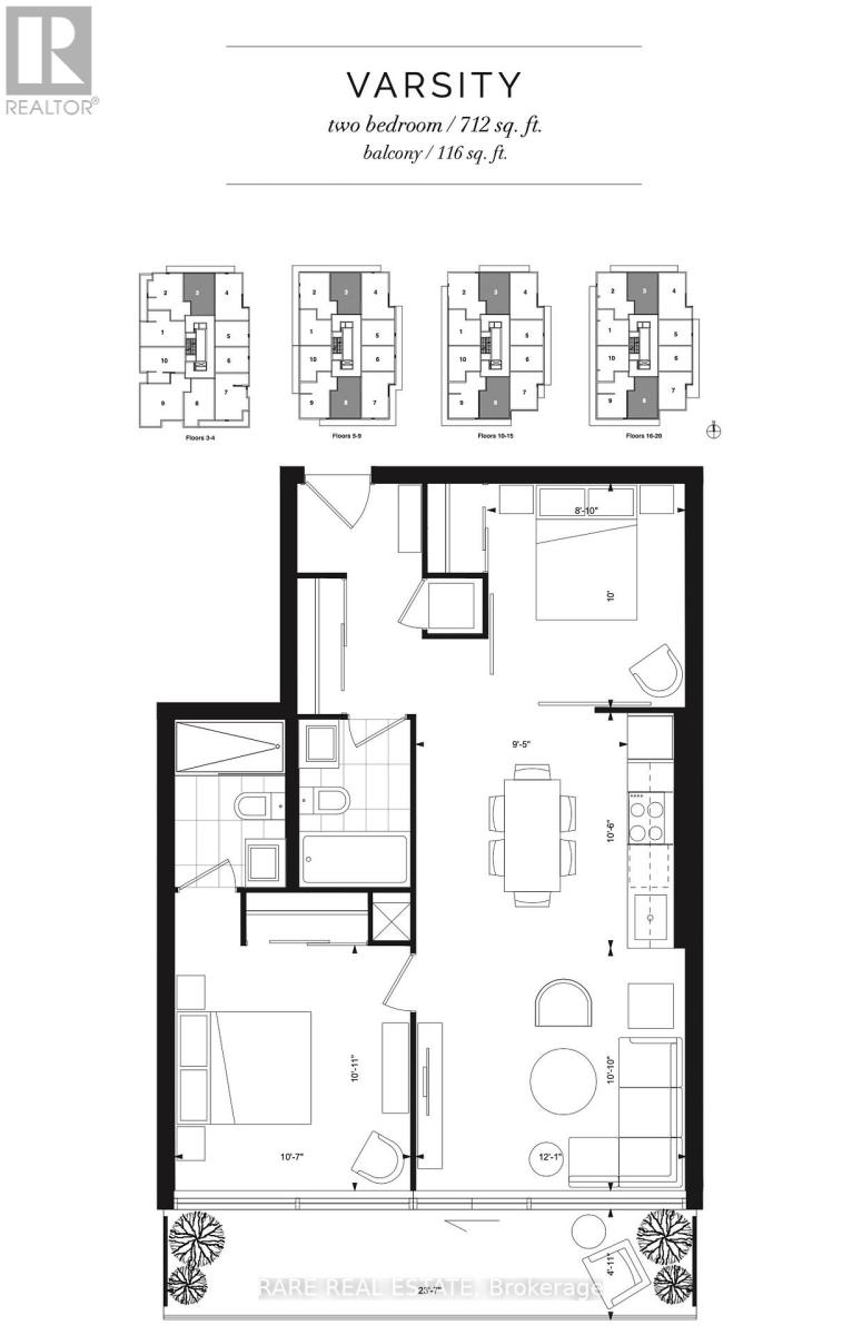 403 - 181 Bedford Road, Toronto, Ontario  M5R 0C2 - Photo 15 - C12612158