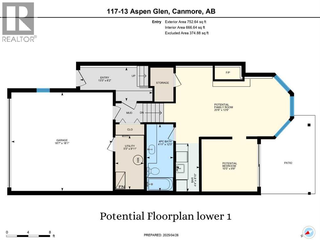 117, 13 Aspen Glen, Canmore, Alberta  T1W 1A6 - Photo 35 - A2273552
