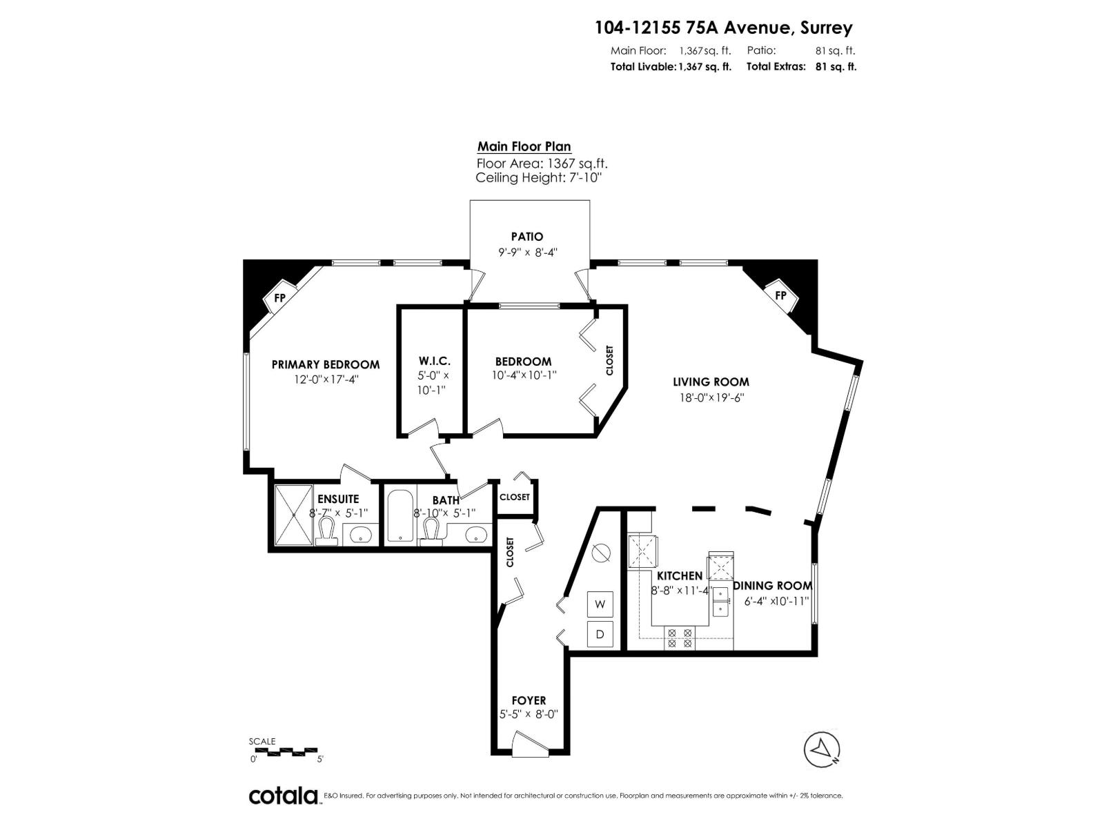 104 12155 75a Avenue, Surrey, British Columbia  V3W 1B9 - Photo 2 - R3068265