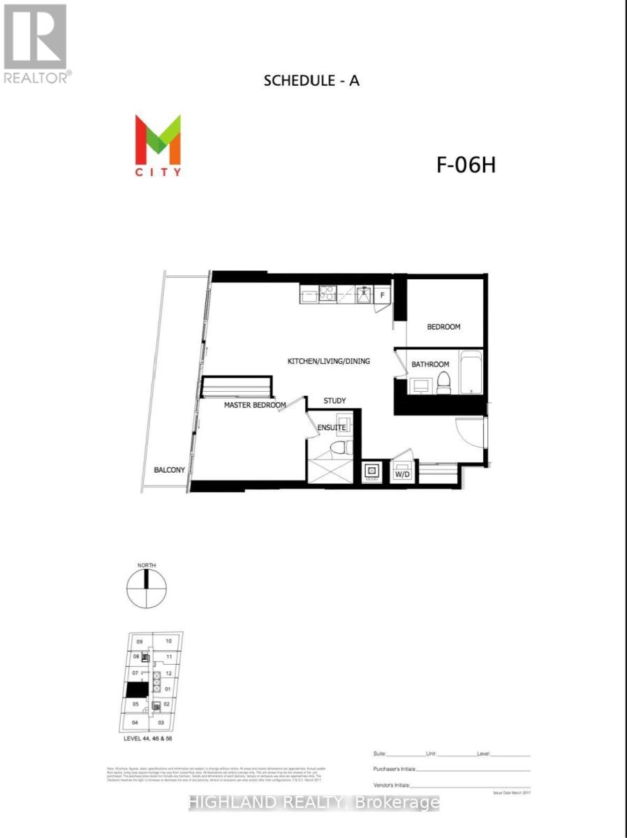 5706 - 3900 Confederation Parkway, Mississauga, Ontario  L5B 0M3 - Photo 2 - W12612772