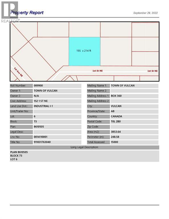 152 1 Street Ne, Vulcan, Alberta T0L 2B0 - Photo 1 - A1259572