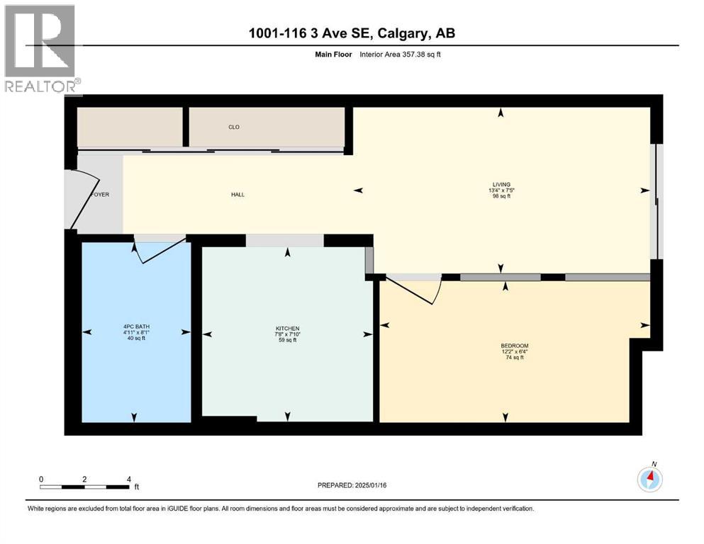 1001, 116 3 Avenue Se, Calgary, Alberta  T2G 5A9 - Photo 20 - A2271524