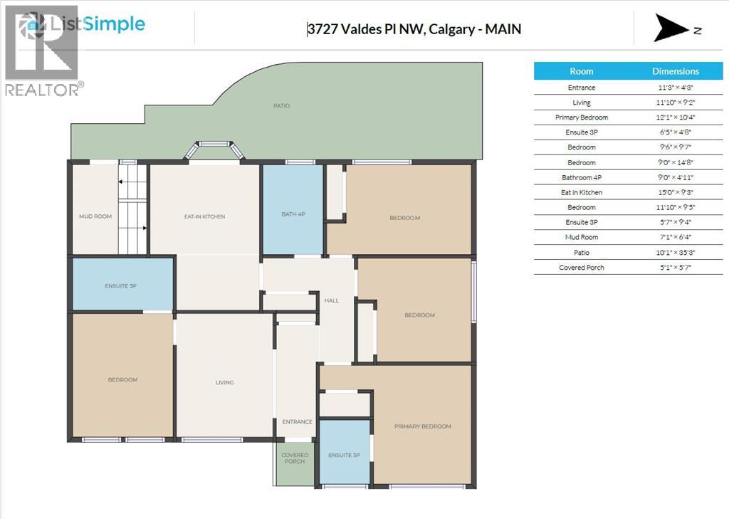 3727 Valdes Place Nw, Calgary, Alberta  T2L 2A2 - Photo 25 - A2259312