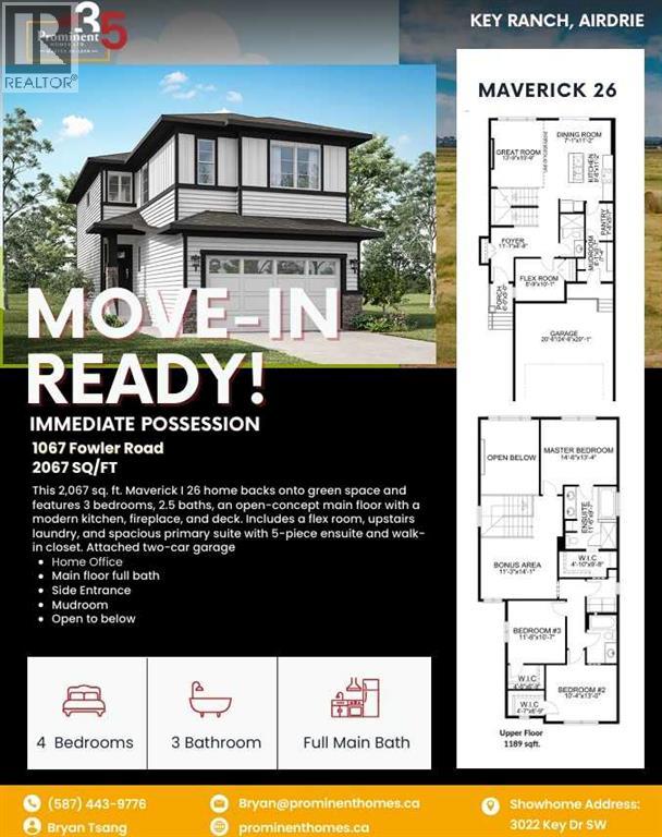 1067 Fowler Road Sw, Airdrie, Alberta  T4B 5T2 - Photo 2 - A2257863