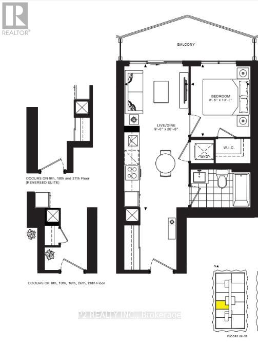 911 - 36 Zorra Street, Toronto, Ontario  M8Z 0G5 - Photo 3 - W12614046