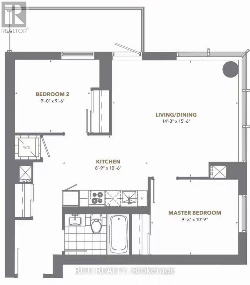 1707 - 28 Freeland Street, Toronto, Ontario  M5E 1E5 - Photo 6 - C12614196