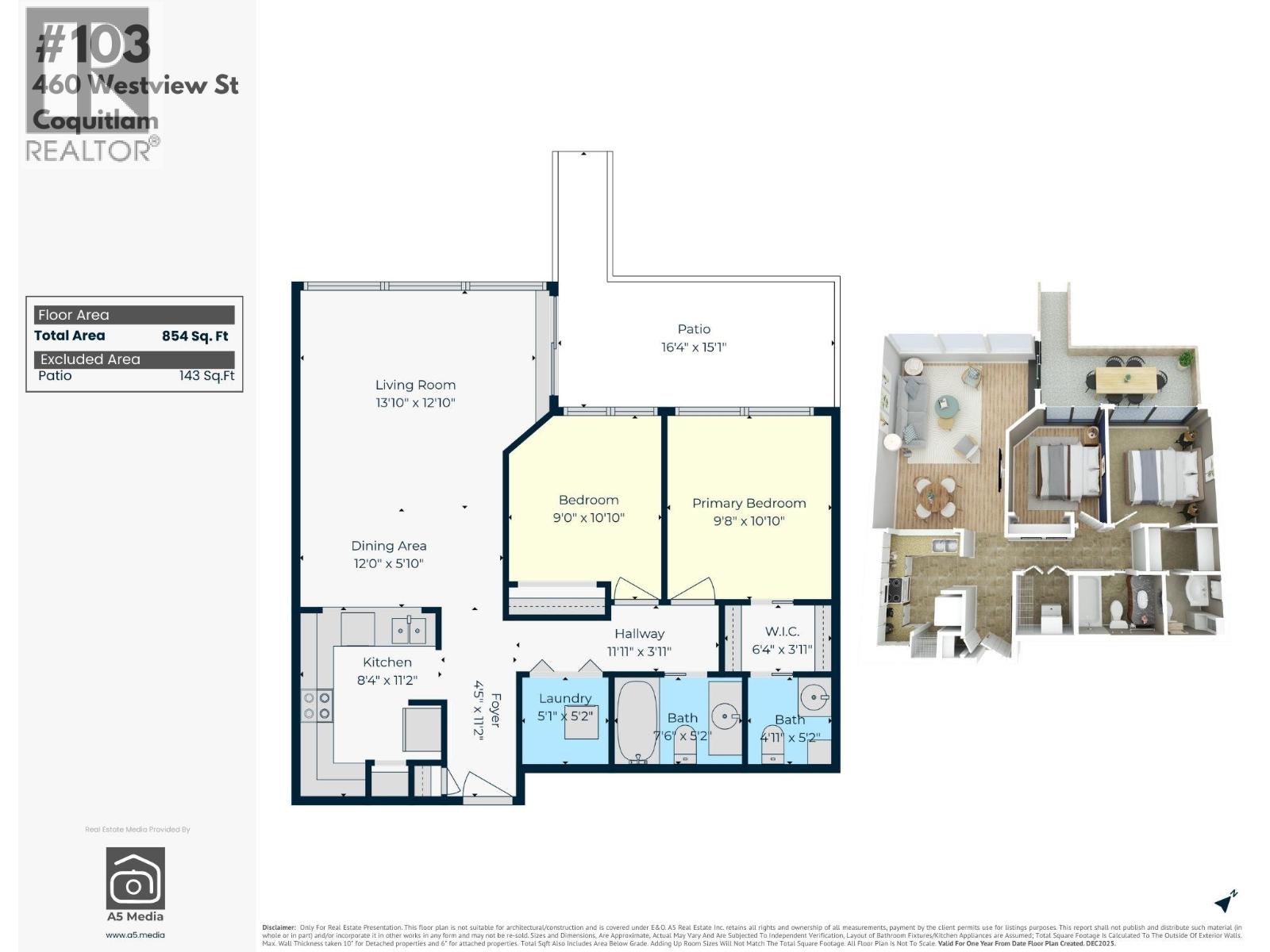 103 460 Westview Street, Coquitlam, British Columbia  V3K 6C9 - Photo 12 - R3073027